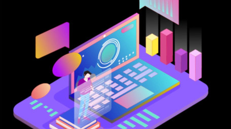 微立体商务科技办公年度报表MG动画