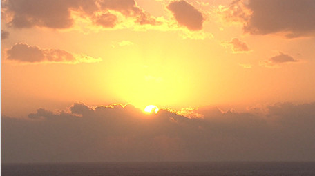 日出延迟摄影太阳黄昏唯美阳光视频素材