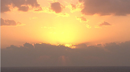 日出延迟摄影太阳黄昏唯美阳光视频素材