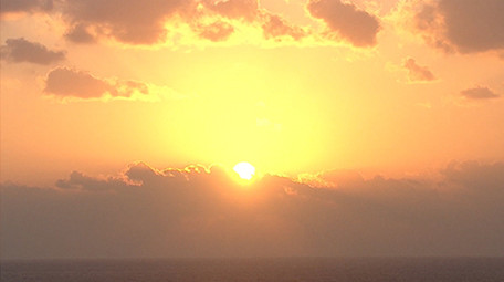 日出延迟摄影太阳黄昏唯美阳光视频素材