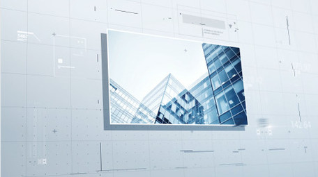 大气简约高科技企业多图文宣传AE模板