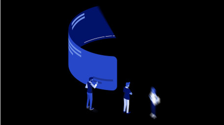 微立体商务科技办公图表MG动画