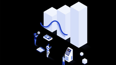 微立体商务办公科技图表MG动画