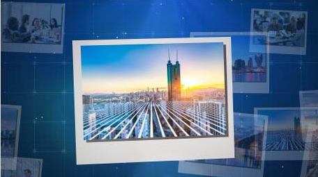 企业科技图文展示宣传AE模板