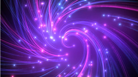 多彩梦幻流光线条LOGO片头动画AE模板