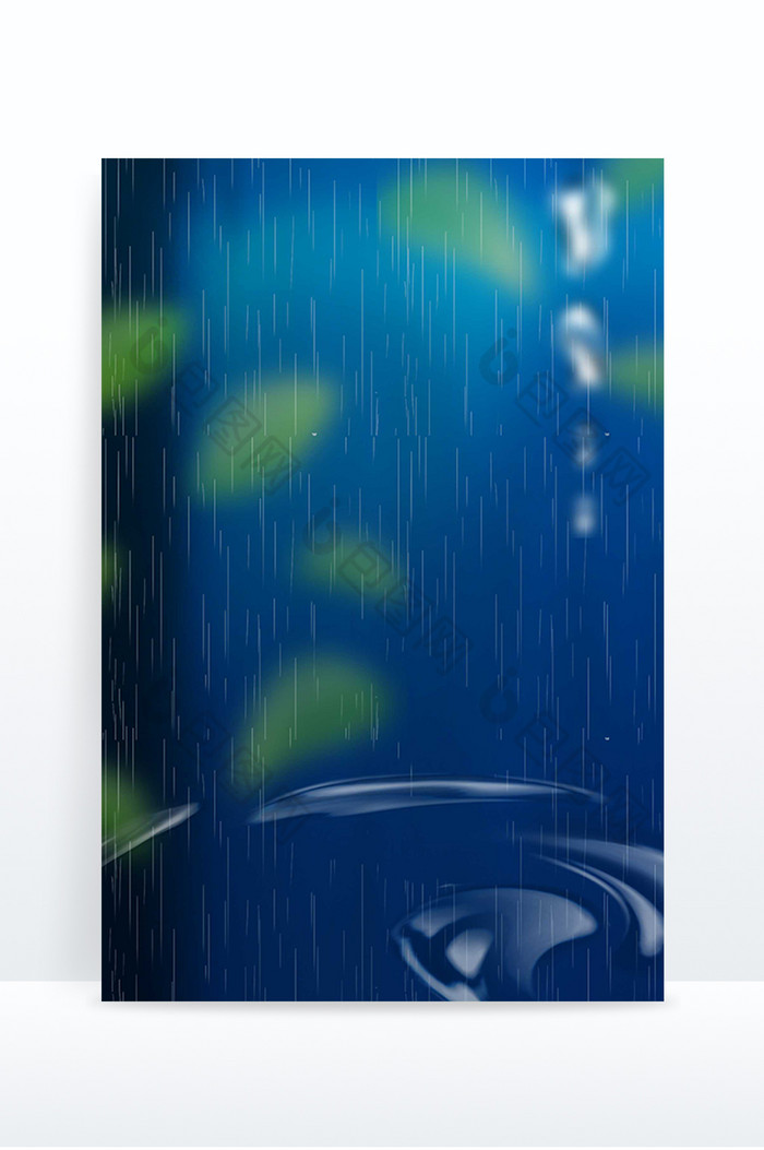 雨水水纹抽象节气图片图片