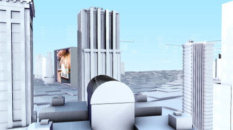 白色建筑三维企业科技图文AE模板