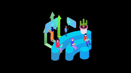 2.5D职场商务办公科技MG动画