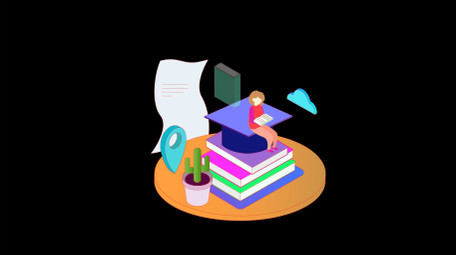 2.5D金融科技投资商务MG动画