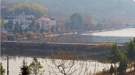 农村环境交通运输村道马路汽车行驶实拍4K