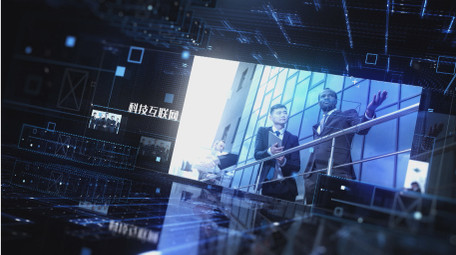 科技图文商务AE模板