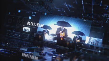 科技图文商务AE模板