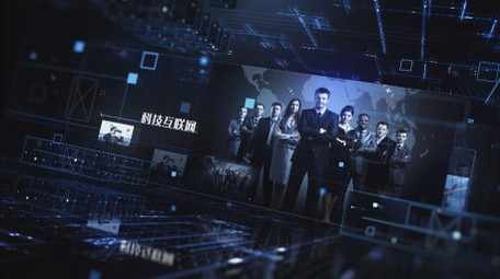 科技图文商务AE模板