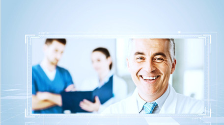 简约科技医疗图文宣传片AE模板