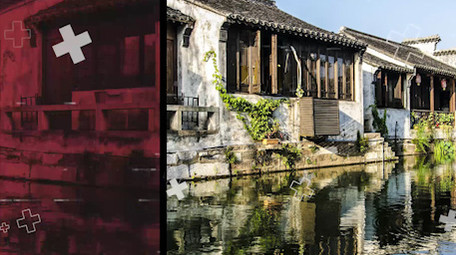 简洁图片视频展示故障分屏快闪PR模板