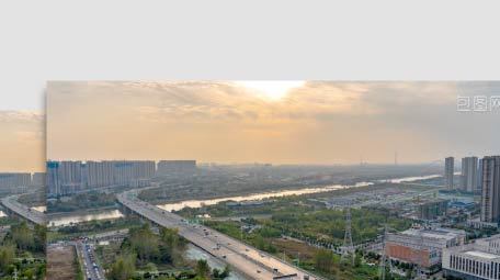 南京城市交通车流8k实拍延时