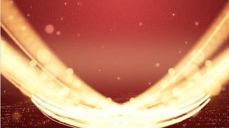 红色党政文字标题片头AE模板