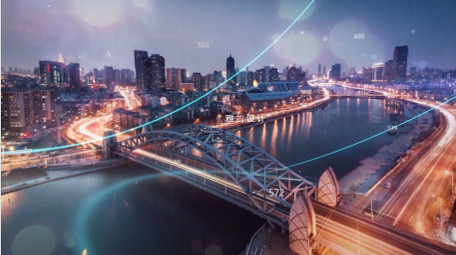 粒子光线炫酷视差动画大气图文开场AE模板