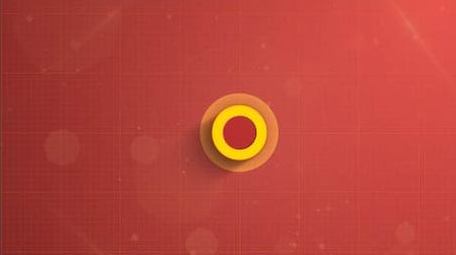 大气红色党政结构板块分类展示PR模板