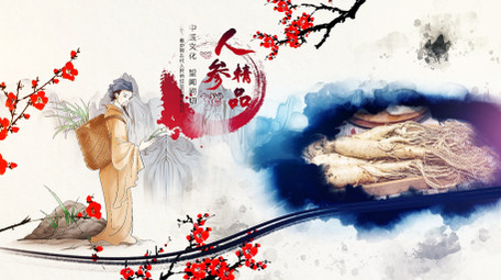 水墨中国风医药中医传统文化片头AE模板