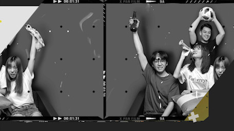 清爽动感夏日运动活动快闪图文展示PR模板