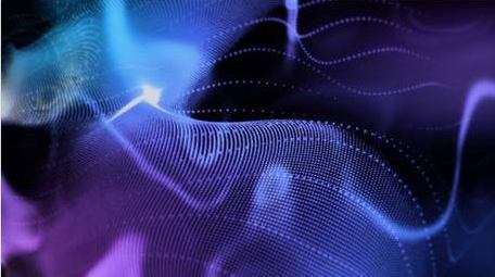 霓虹流光变色酸性金属背景视频素材