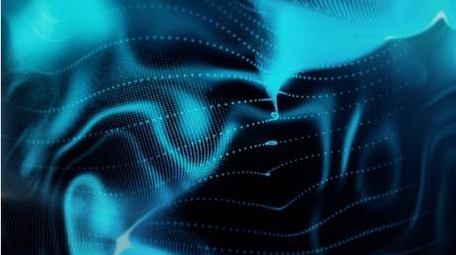 霓虹流光变色酸性金属背景视频素材