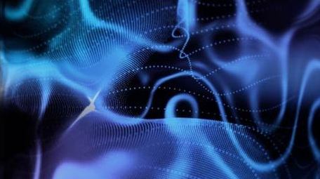 霓虹流光变色酸性金属背景视频素材