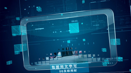 科技商务图文宣传片AE模板