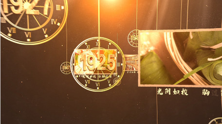 古典复古风历史记忆AE图文模板