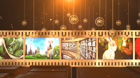 古典复古风历史记忆AE图文模板