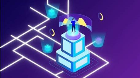 微粒体商务办公金融科技MG动画