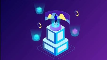 微粒体商务办公金融科技MG动画