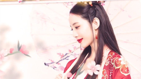 古风唯美水墨中国风相册汉服照片AE模板