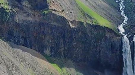 自然大气长白山天池航拍实拍