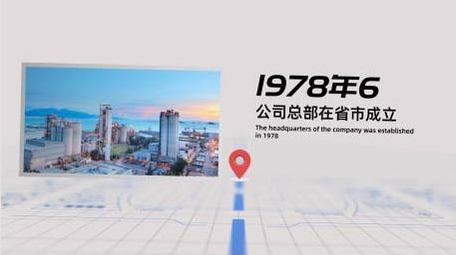 企业公司发展时间轴科技图文模板