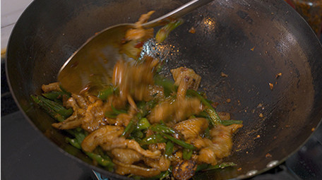 美食中餐炒菜川菜实拍视频素材4K