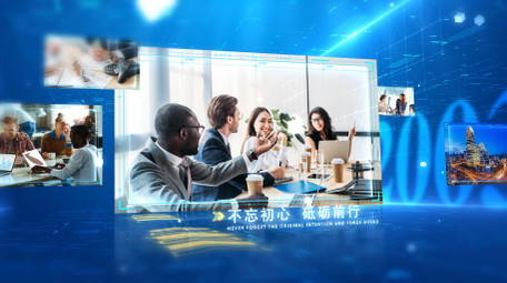 科技图文AE模版