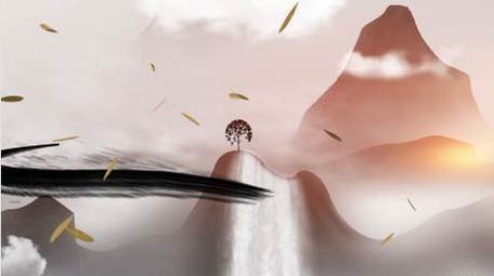 中国风中式地产水墨片头PR模板