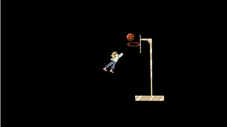 易用卡通mg动画体育运动投篮灌篮