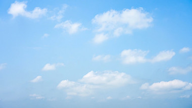 自然清新<strong>天空</strong>白云飘飘4k延时