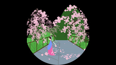 卡通类唯美樱花写真古风MG动画