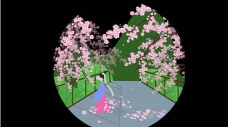 卡通类唯美樱花写真古风MG动画