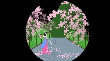 卡通类唯美樱花写真古风MG动画