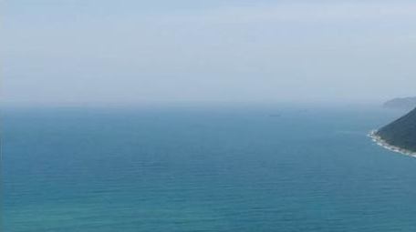 自然大气海洋风景大海震撼景观航拍实拍4K