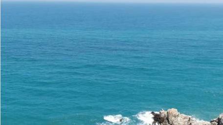 自然震撼大海景观蓝色海洋风景航拍实拍4K