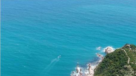 自然震撼大气海洋风景大海景观航拍实拍4K