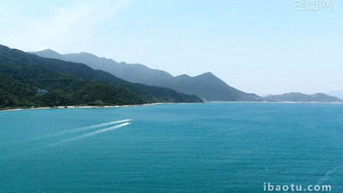 自然震撼大气海洋风景大海景观航拍实拍4K