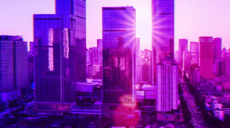 动感赛博朋克<strong>快闪图文</strong>AE模板