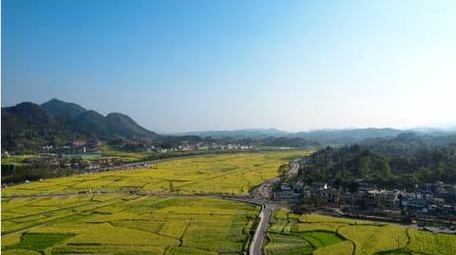 唯美贵州新农村生态建设乡村田野4K航拍